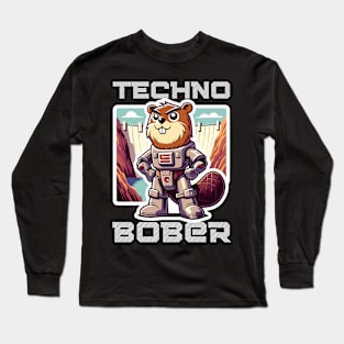 Bober | Bóbr | Polish Beaver | Meme from Poland | Slav | Slavic Long Sleeve T-Shirt